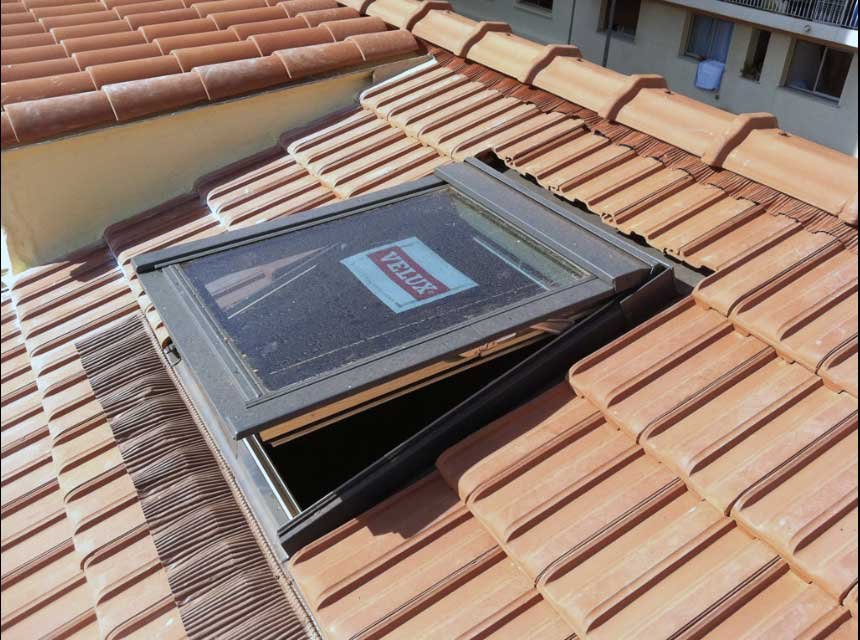 pose de velux 77